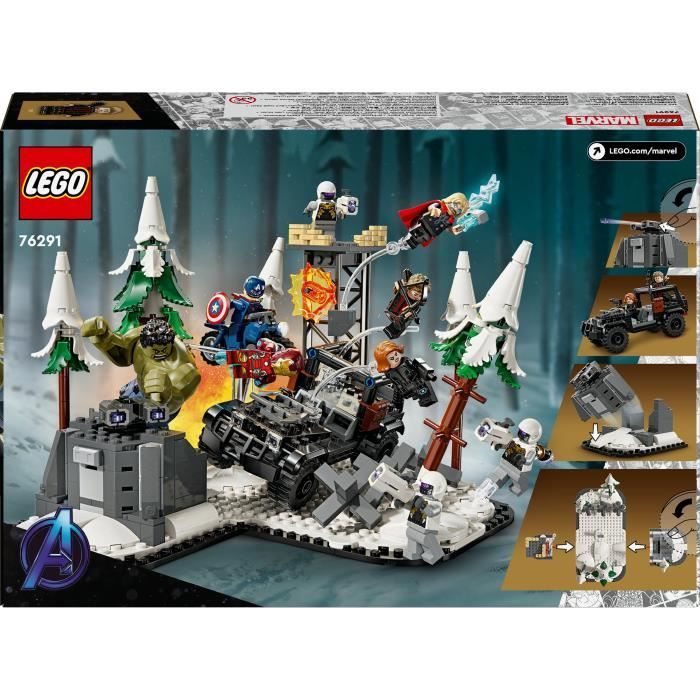 LEGO Marvel 76291 Avengers Assemble: Age of Ultron, Superhero Minifigures