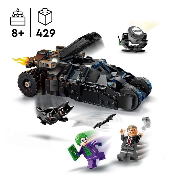 LEGO DC Batman 76303 Batman's Batmobile Tumbler vs. Two-Face & The Joker - Toy