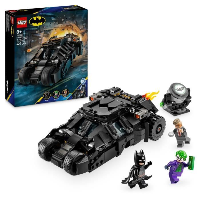 LEGO DC Batman 76303 Batman's Batmobile Tumbler vs. Two-Face & The Joker - Toy