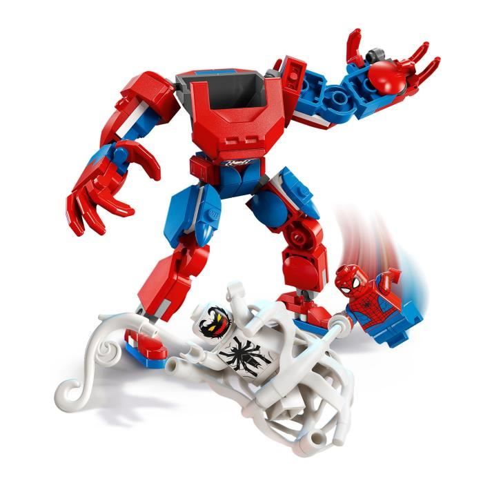LEGO Marvel 76308 Spider-Man Mech vs. Anti-Venom - Superhero Playset for Ages 6 and Up