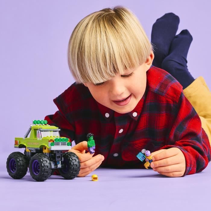 LEGO | Marvel 76312 Hulk vs. Thanos Off-Roader Building Set for Boys Ages 7