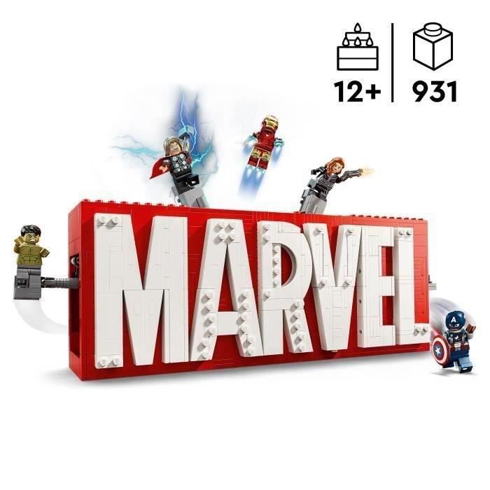 LEGO Marvel 76313 MARVEL Super Heroes Logo - Avengers Building Set for Ages 12 and Up