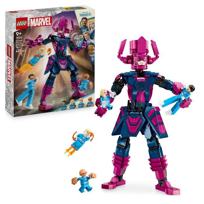 LEGO | Marvel 76316 Fantastic Four vs. Galactus Minifigure - Game for 9-year-olds