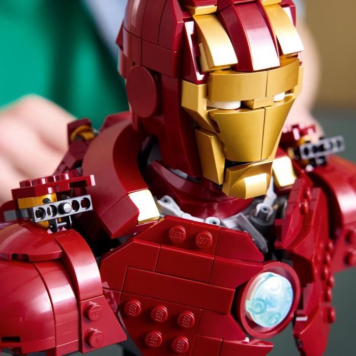 LEGO | Marvel 76327 Iron Man Bust MK4 - Adult Building Set - Gift Idea