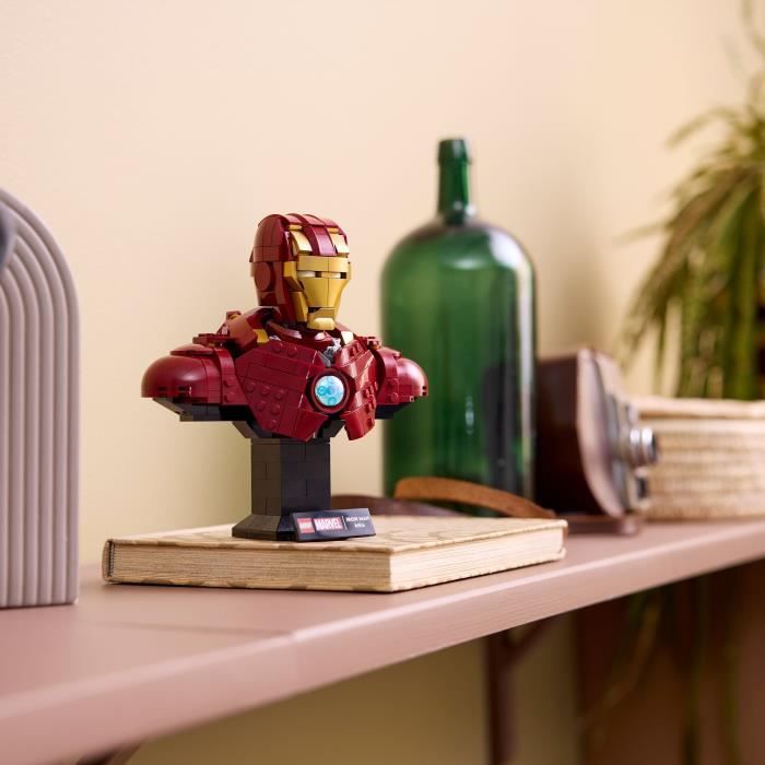 LEGO | Marvel 76327 Iron Man Bust MK4 - Adult Building Set - Gift Idea