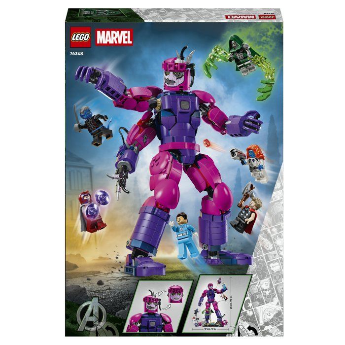 LEGO | Marvel 76348 The Legendary Battle: Avengers vs. Doomsday - Building Set for Ages 9 and Up
