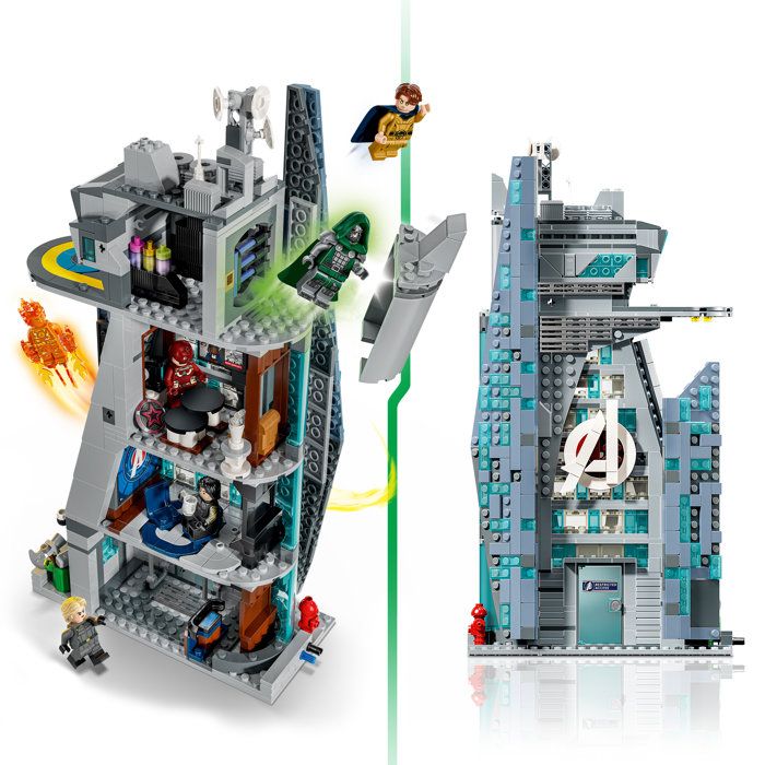 LEGO | Marvel 76352 Avengers: Doomsday—The New Avengers Tower - Model Kit for Ages 12 and Up