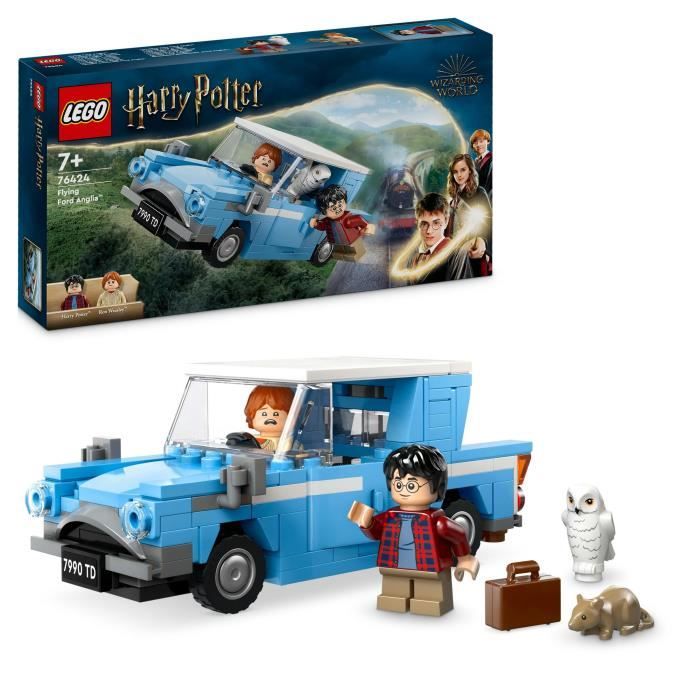 LEGO Harry Potter 76424 The Flying Ford Anglia, Toy for Children, Buildable Car