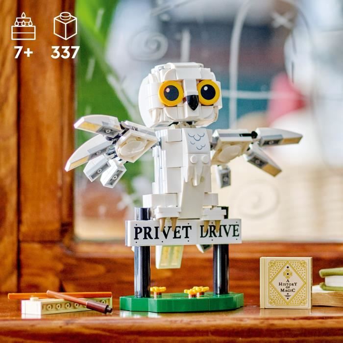 LEGO Harry Potter 76425 Hedwig at 4 Privet Drive, Building Toy for Children