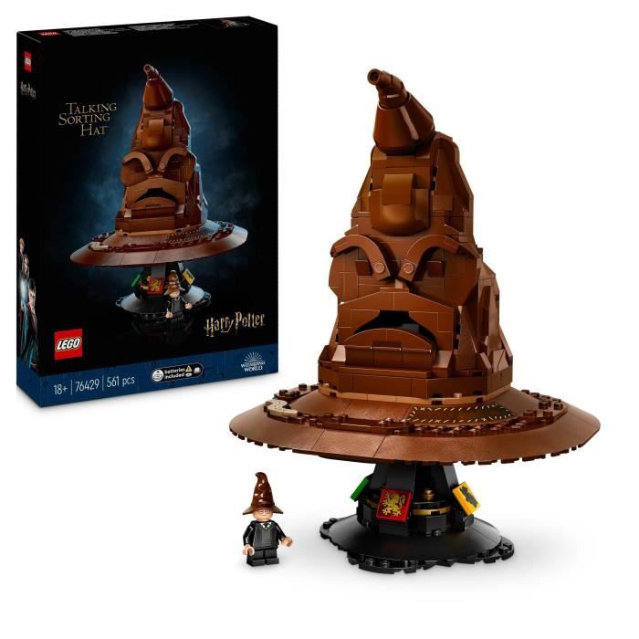 LEGO Harry Potter 76429 The Sorting Hat that Talks, Gift Idea, Hogwarts Theme