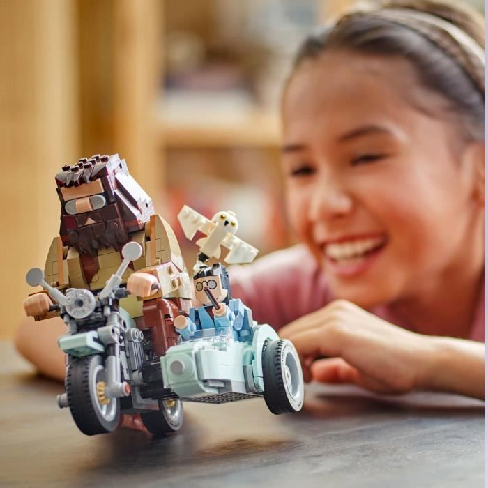 LEGO Harry Potter 76443 Hagrid and Harry's Motorbike Ride - Building Game Ages 9