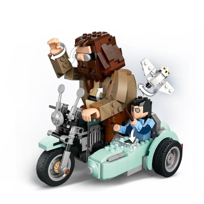 LEGO Harry Potter 76443 Hagrid and Harry's Motorbike Ride - Building Game Ages 9