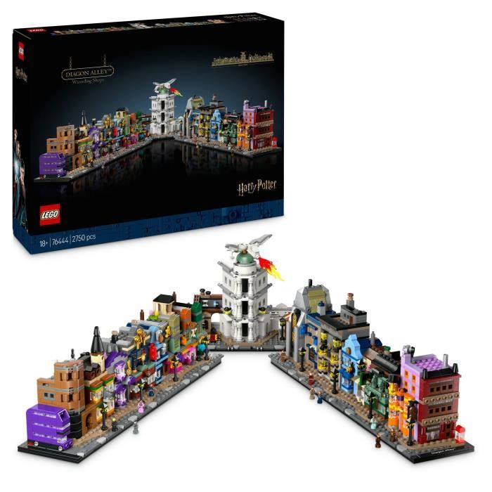 LEGO Harry Potter 76444 Diagon Alley Magical Shops - Set for Adults