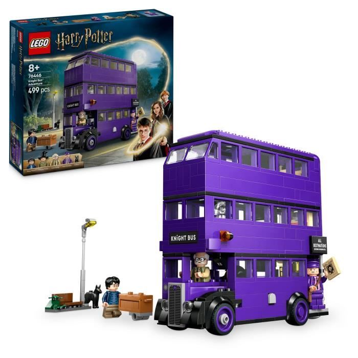 LEGO Harry Potter 76446 Knight Bus Adventure - Building Set for Kids Ages 8 and Up