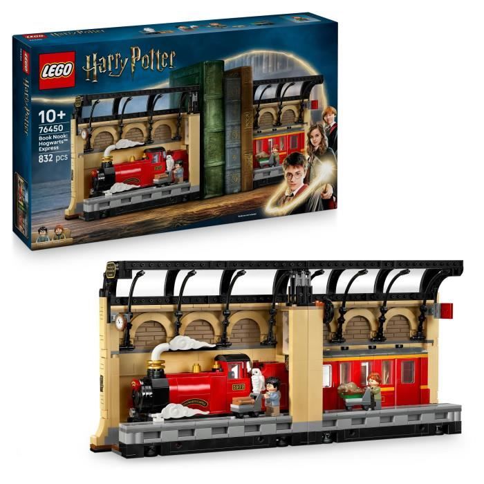 LEGO Harry Potter 76450 Book Nook: Hogwarts Express - Game for Boys Ages 10 and Up
