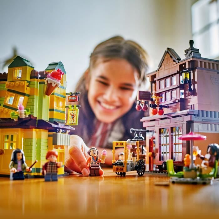 LEGO Harry Potter 76452 Quidditch Accessories Shop and Ice Cream Shop Game Ages 8