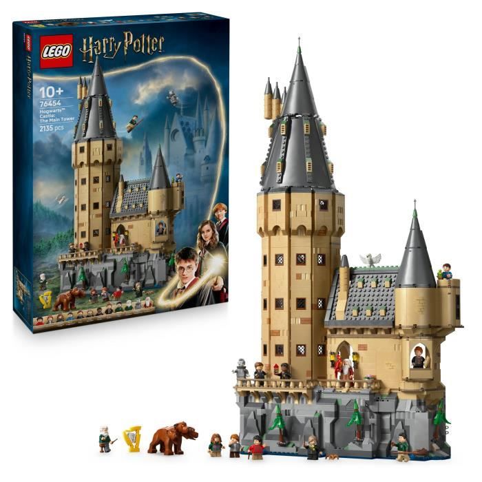 LEGO Harry Potter 76454 Hogwarts Castle: The Main Tower - Game for Boys Ages 10