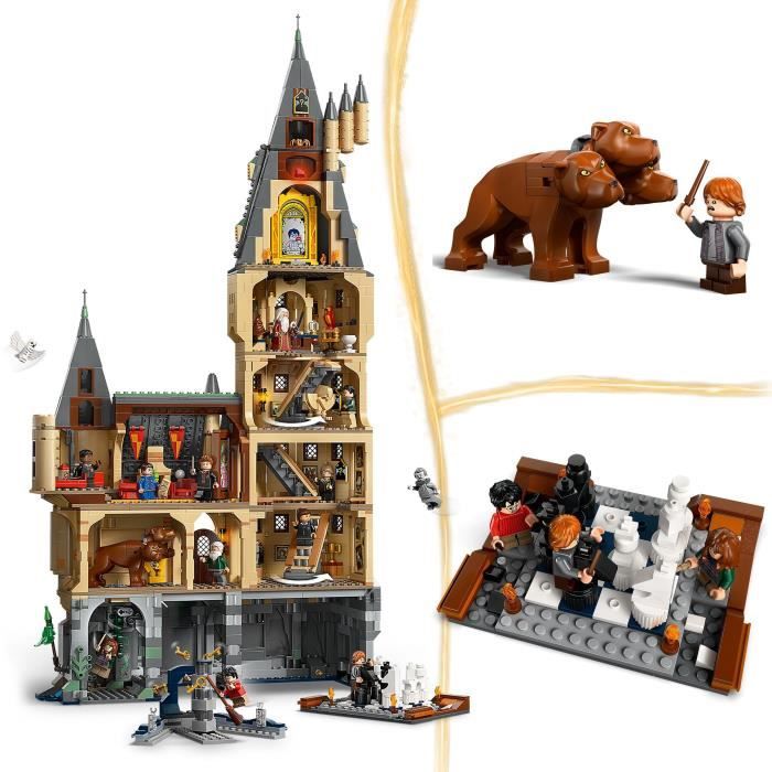 LEGO Harry Potter 76454 Hogwarts Castle: The Main Tower - Game for Boys Ages 10