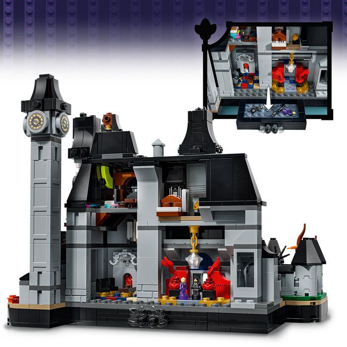 LEGO Wednesday 76788 Nevermore Academy - School Model with 3 Minifigures - Building Set for Ages 10 and Up - Model - Gift