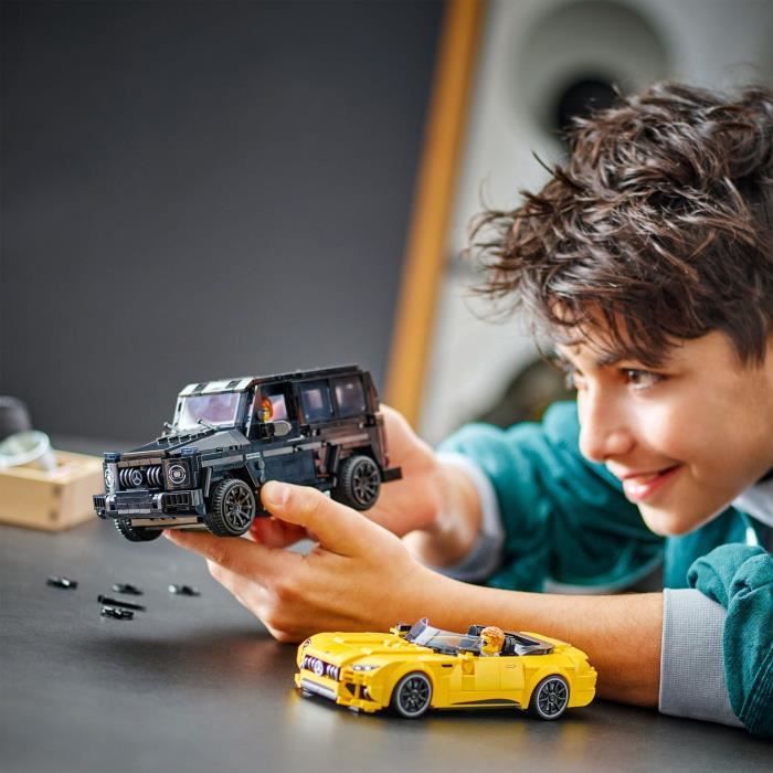 LEGO Speed Champions 76924 Mercedes-AMG G 63 and Mercedes-AMG SL 63, buildable cars