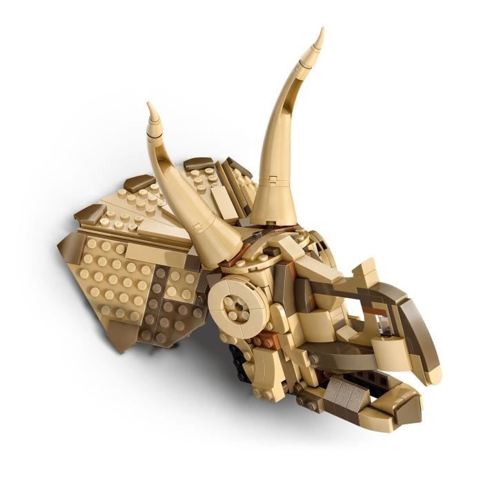 LEGO Jurassic World 76969 Dinosaur Fossils: Triceratops Skull - Game for 9 year olds