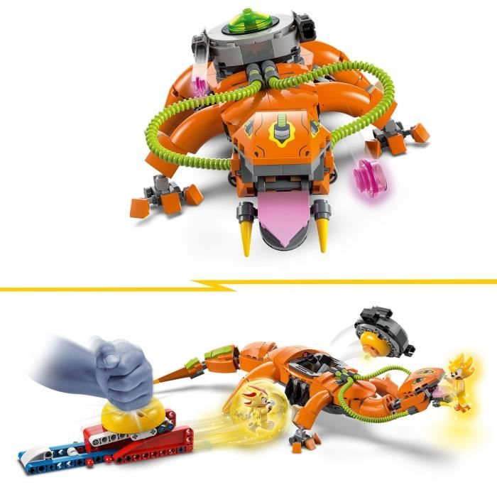 LEGO Sonic the Hedgehog 77003 Super Shadow vs. Biolizard Gift for Gamers Age 9