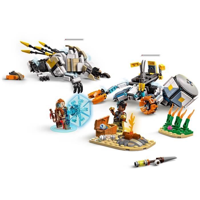 LEGO Horizon Adventures 77037 Aloy and Varl vs. Testudien and Sawtooth - Game 9 years old
