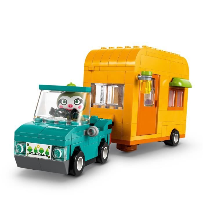 LEGO Animal Crossing 77054 Racine's Caravan and Gardening Stand - Car Toy