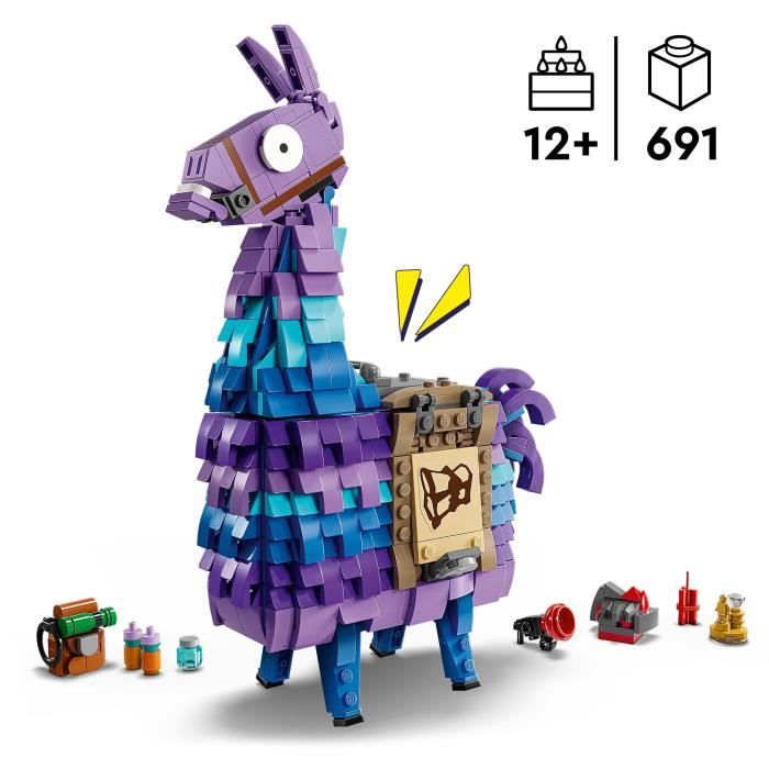 LEGO Fortnite 77071 Supply Llama  Minifigure Inspired by the Video Game for Teens