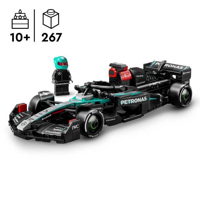 LEGO Speed Champions 77244 Mercedes-AMG W15 F1 Car - 10 Years Building Set