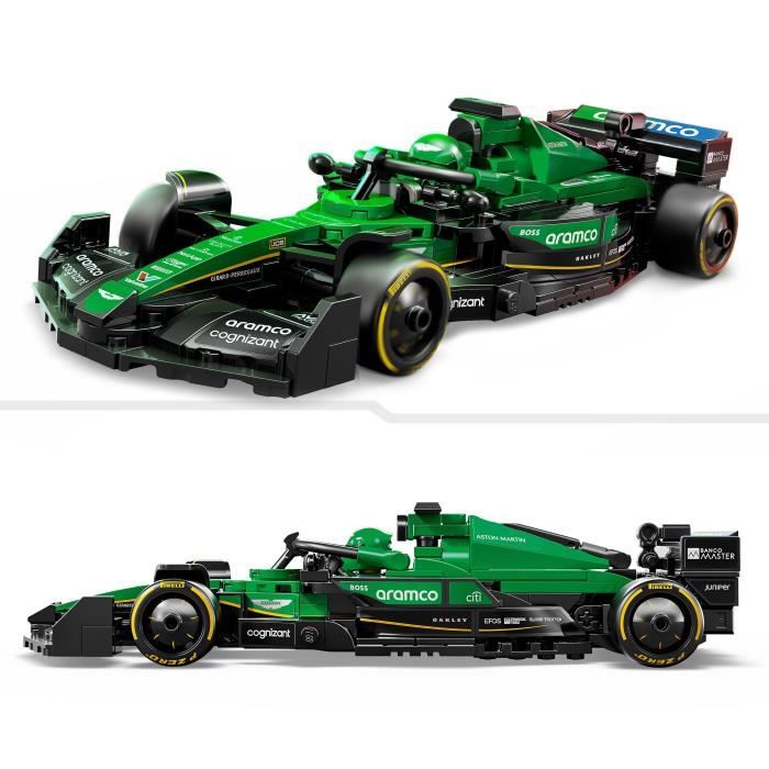 LEGO Speed Champions 77245 Aston Martin Aramco AMR24 F1 Car - Toy for 10 year old boys