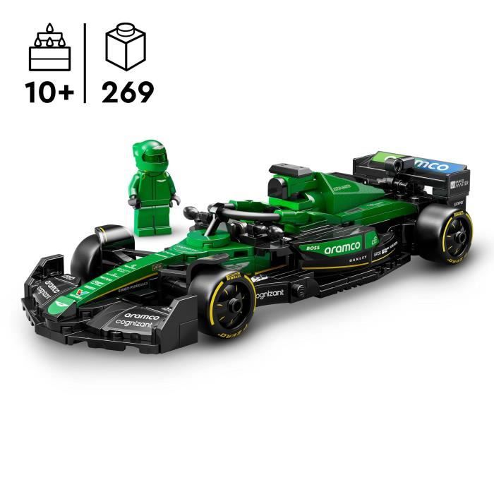 LEGO Speed Champions 77245 Aston Martin Aramco AMR24 F1 Car - Toy for 10 year old boys