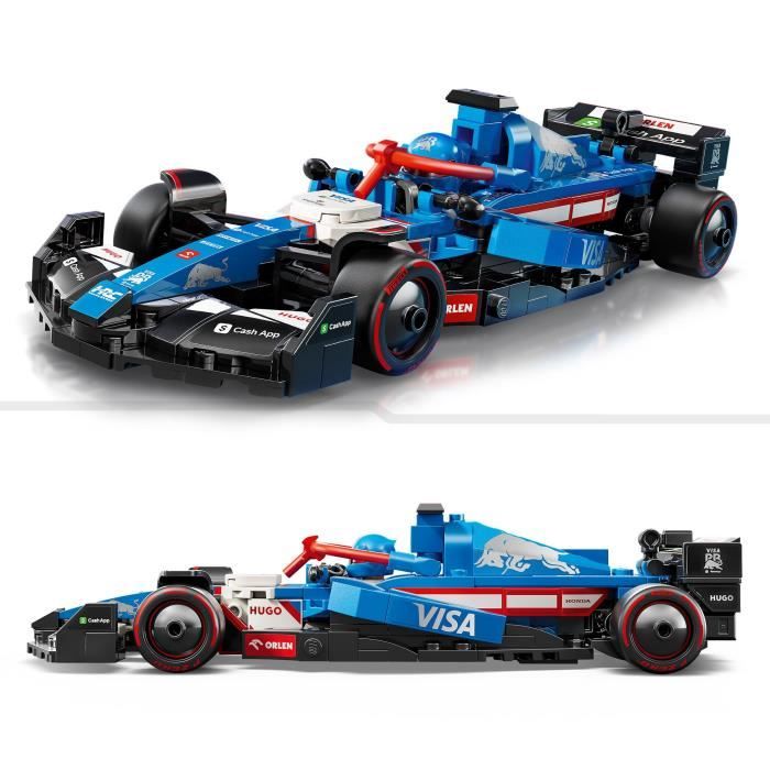 LEGO Speed Champions 77246 F1 Car Visa Cash App RB VCARB 01 - Gift Idea for Adults