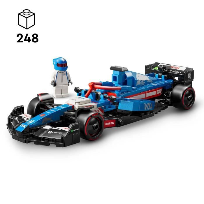 LEGO Speed Champions 77246 F1 Car Visa Cash App RB VCARB 01 - Gift Idea for Adults
