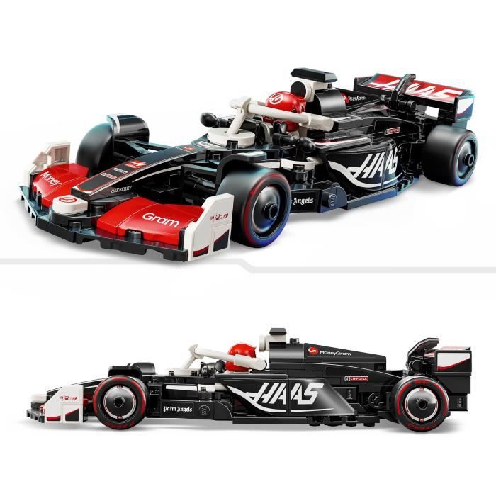 LEGO Speed Champions 77250 MoneyGram Haas Team VF-24 F1 Car - 10 Year Old Toy