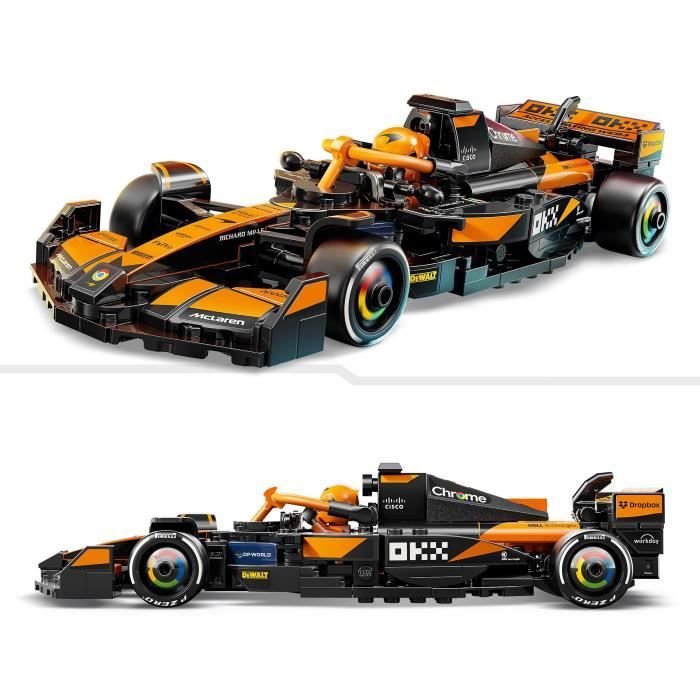 LEGO Speed Champions 77251 McLaren Team MCL38 F1 Car - 10 Years Old Building Set