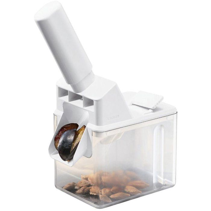 Plum pitter - LEIFHEIT - 37300 - Automatic - Easy and fast - Up to 15 kg - White