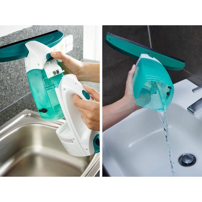 Dry & clean 51003 leifheit glass window vacuum cleaner without trace 360 ??° multi -use 360 ??° cleaner with drills and sleeve