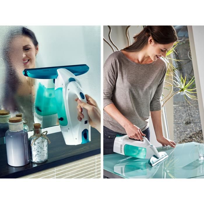 Dry & clean 51003 leifheit glass window vacuum cleaner without trace 360 ??° multi -use 360 ??° cleaner with drills and sleeve