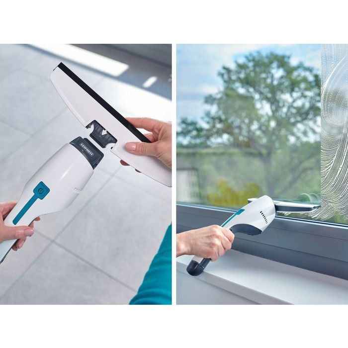 Leifheit 51035 - Vitrian vacuum cleaner and Nemo bathroom - 60ml tank - 45min autonomy - IPX7 - Ergonomic design and fine