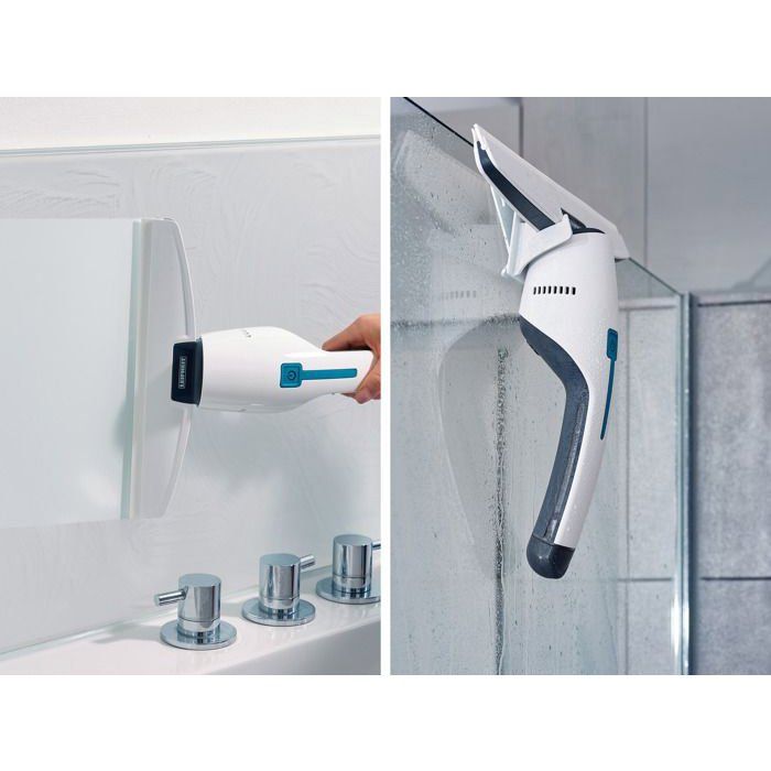 Leifheit 51035 - Vitrian vacuum cleaner and Nemo bathroom - 60ml tank - 45min autonomy - IPX7 - Ergonomic design and fine