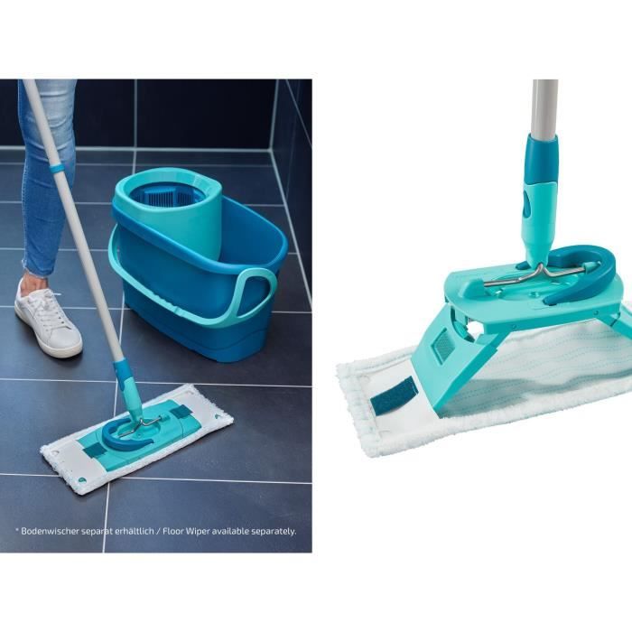 LEIFHEIT Clean Twist M Ergo micro duo 52123 Spare microfiber cover for flat mop, cleans gently and absorbs