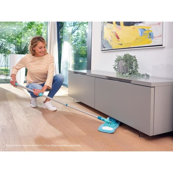 LEIFHEIT Clean Twist M Ergo Static plus 52124 Spare cover for flat mop, cover for dry cleaning, dust removal