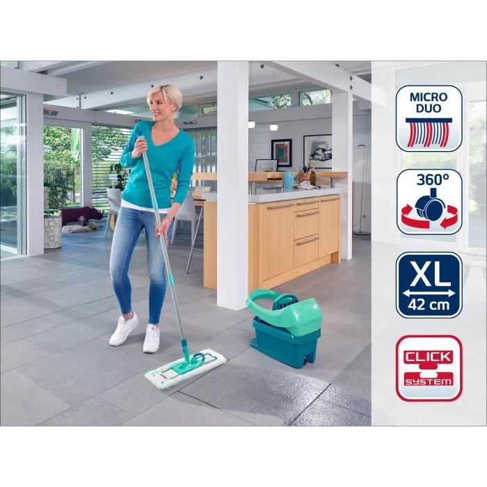 LEIFHEIT PROFI set with Profi castors - With duo micro cover - 42 cm cleaning width