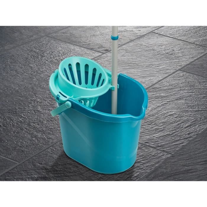 LEIFHEIT Floor cleaning set Classic Mop 56792 Leifheit cleaning set viscose mop very absorbent bucket basket