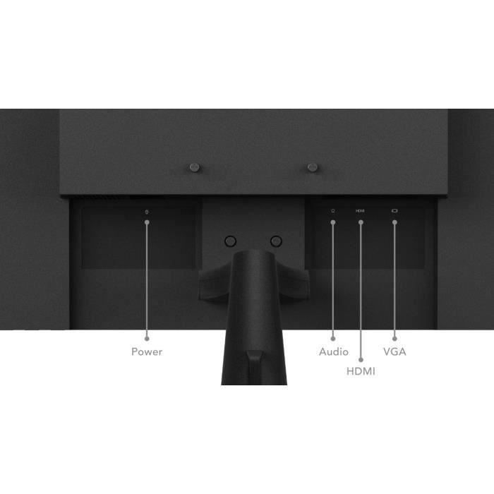 LENOVO D27-40 PC screen - 27'' FHD 1920x1080 VA - 75Hz - 4ms - AMD FreeSync - HDMI cable