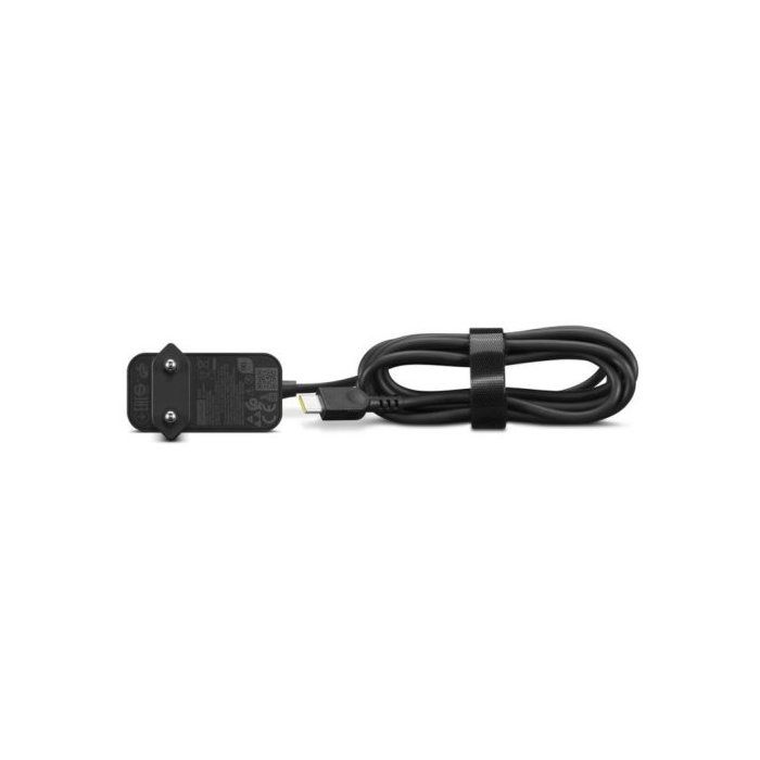 Lenovo 65W USB-C Charger - Compact AC Adapter - Fast Charging for Laptops - 100-240V