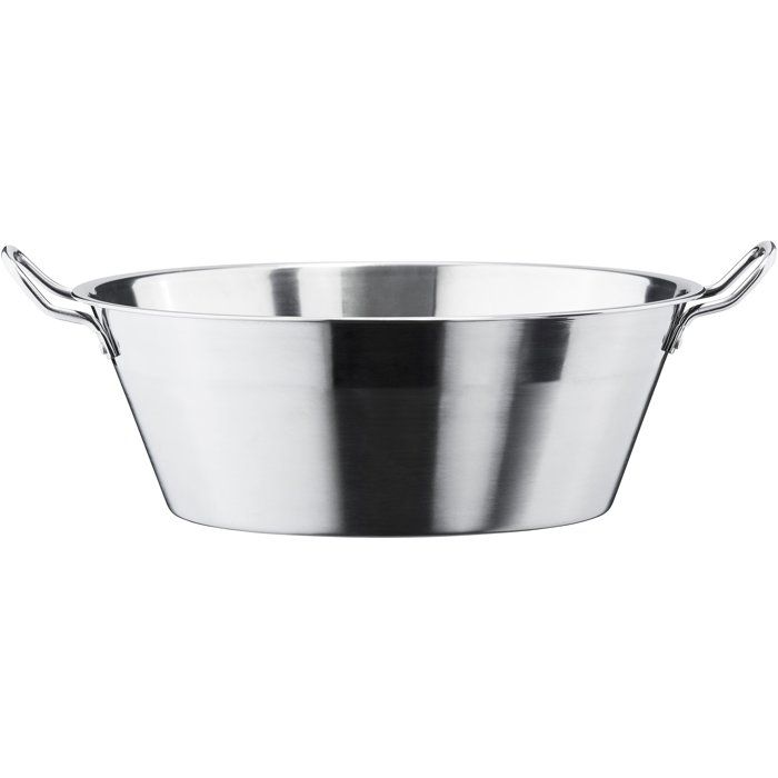 Bassine - LE PRATIQUE - Inox - Ø 38 cm - 9 L - 2 anses