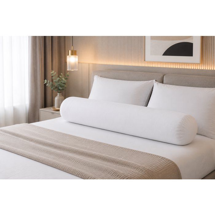 Microfiber bolster 90cm