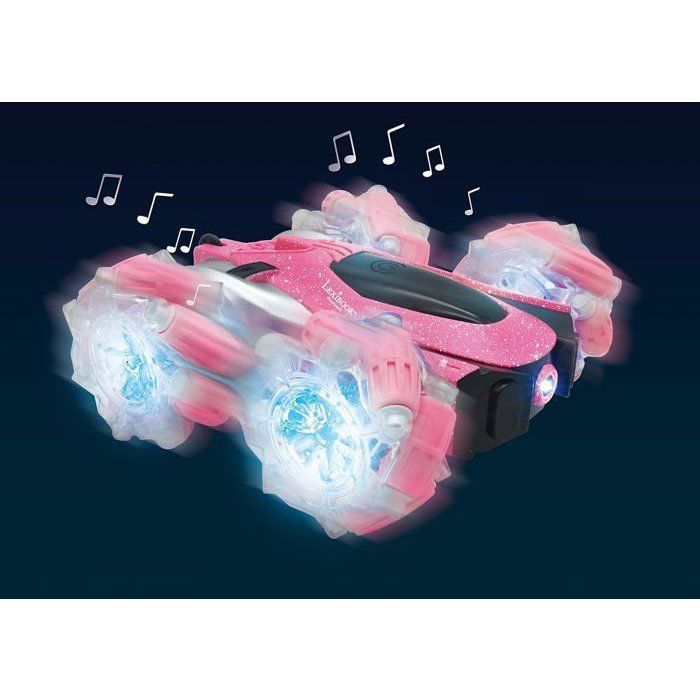 Crosslander 360+ - Pink remote-controlled, off-road car, luminous, programmable and rechargeable.
